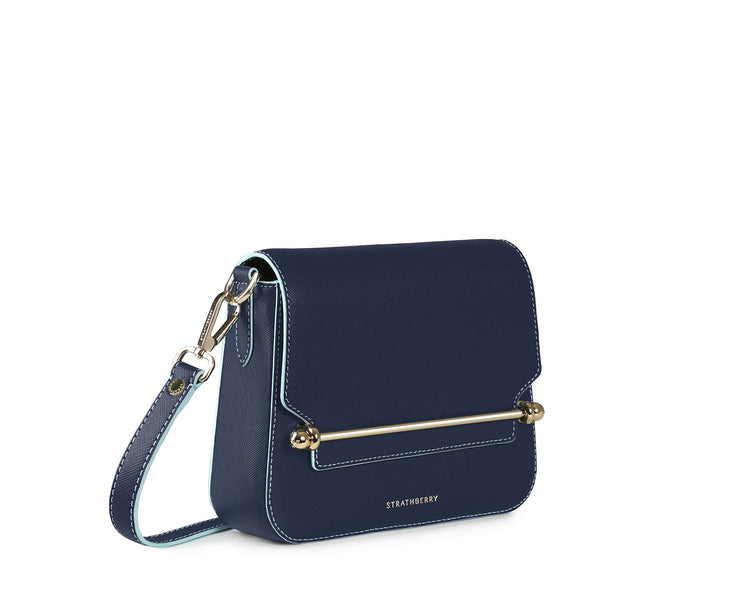 Ace Mini - Navy with Sky Blue Edge