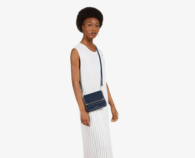 Ace Mini - Navy with Sky Blue Edge