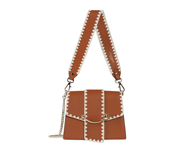 Box Crescent - Crochet Chestnut