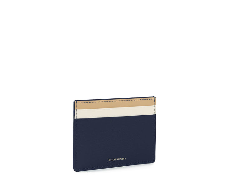 Cardholder - Navy/Vanilla/Latte