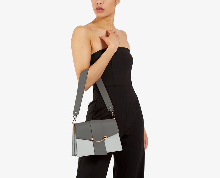 Crescent Shoulder - Slate/Pearl Grey