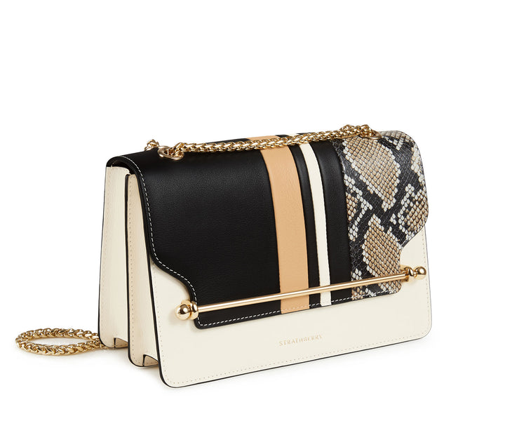 East/West - Vanilla/Black Striped