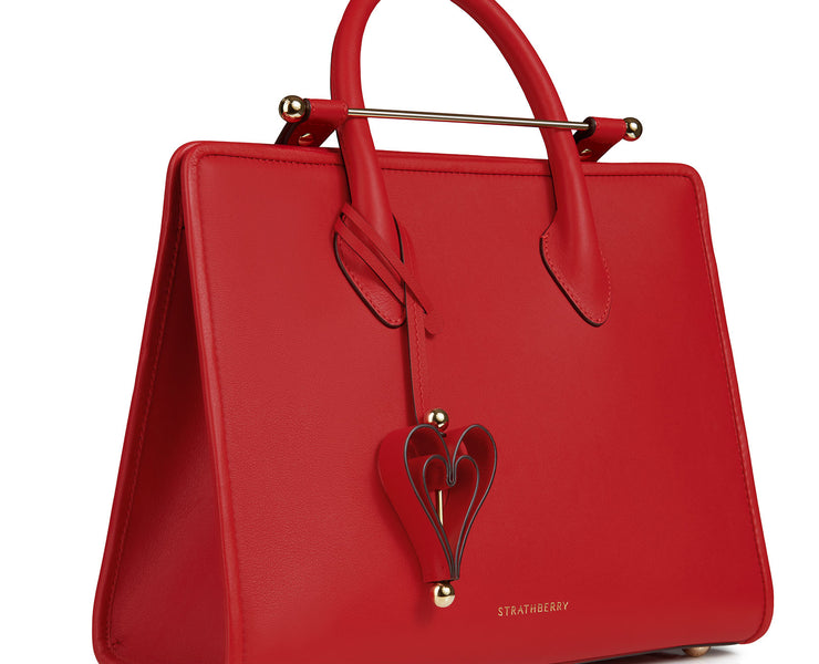 Heart Charm - Ruby