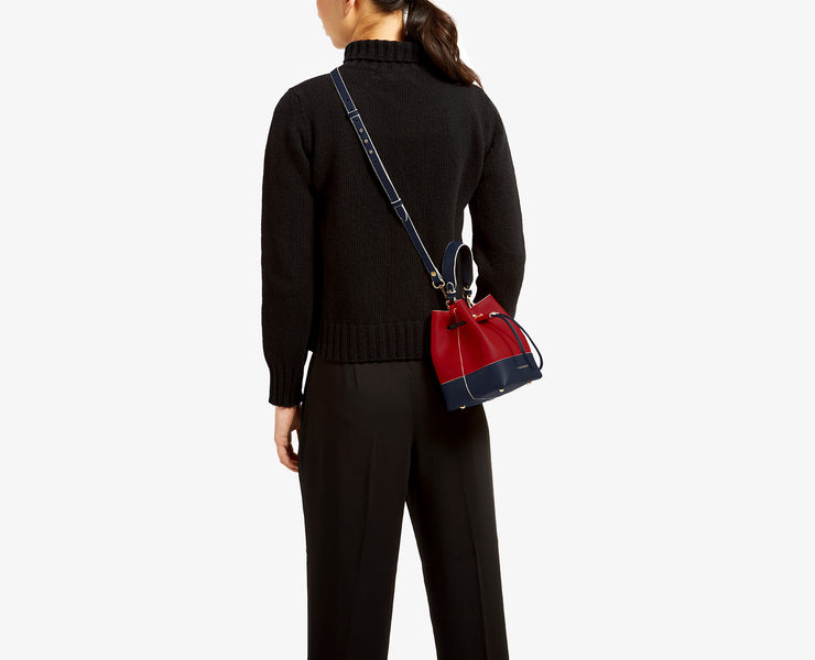 Lana Osette - Navy/Ruby with Vanilla Edge