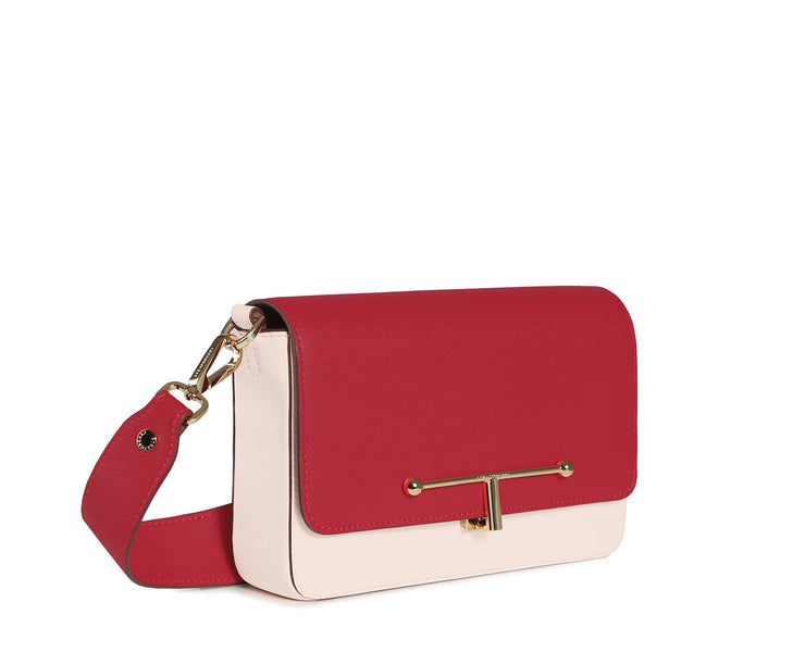 Melville Baguette - Valentine's Soft Pink/Cherry