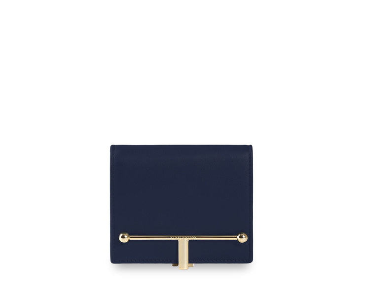 Melville Street Wallet - Navy/Latte