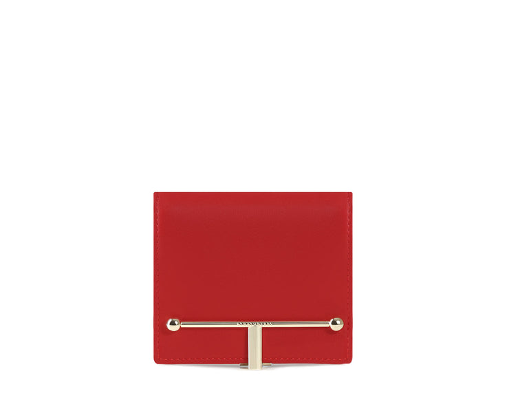 Melville Street Wallet - Ruby