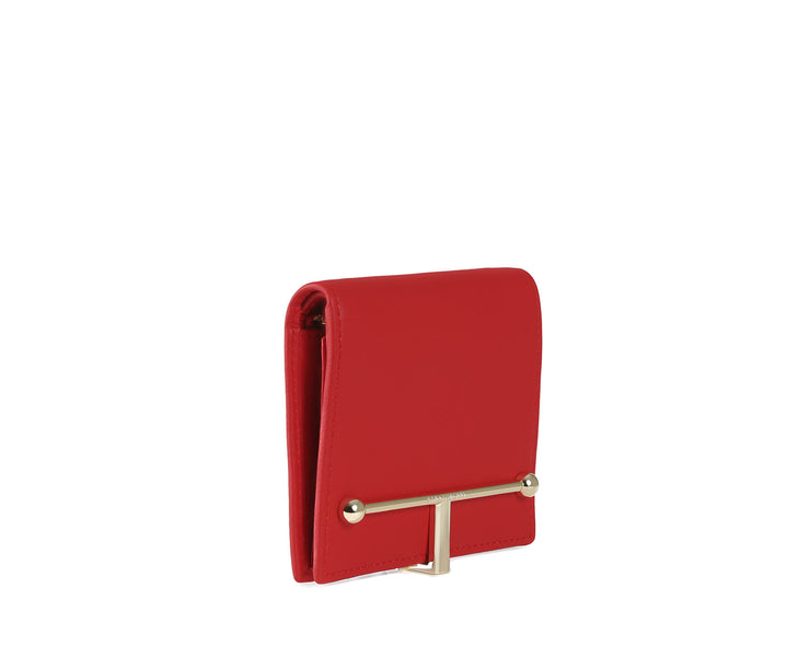 Melville Street Wallet - Ruby