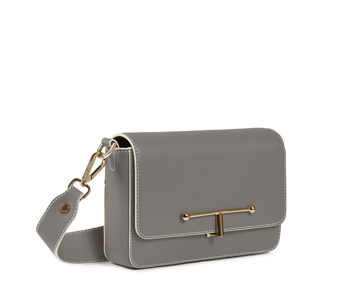 Melville Baguette - Slate with Vanilla Edge