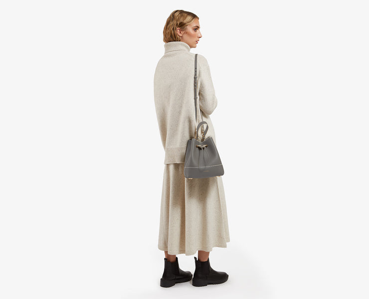 Lana Osette Midi - Slate with Vanilla Edge