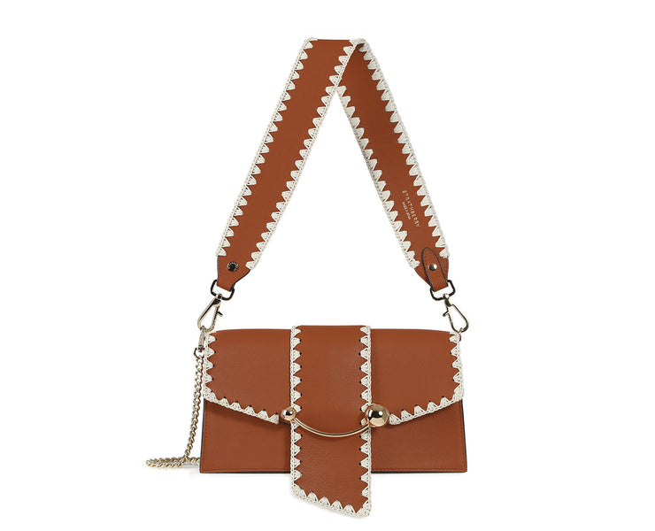 Leather Strap - Crochet Chestnut