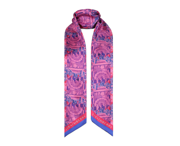 Silk Neck Scarf - Edinburgh Edition Covent Garden Design