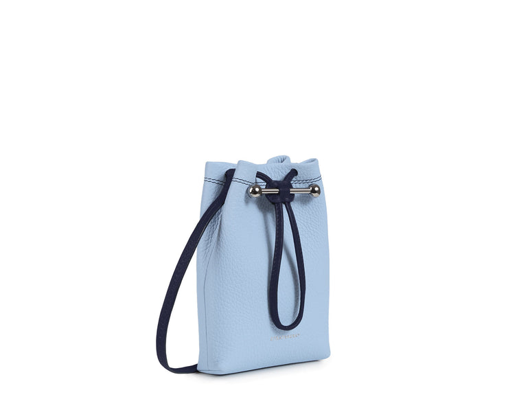 Lana Osette Pouch - Sky Blue/Navy