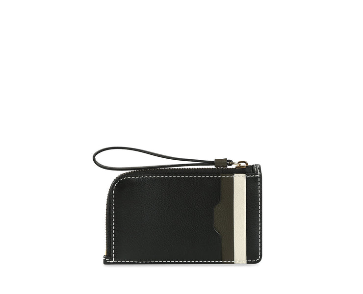Princes Street Purse - Black/Forest/Vanilla