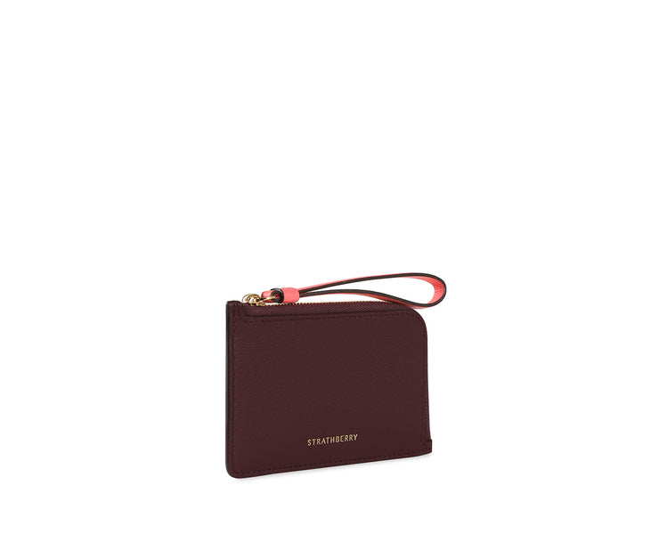 Princes Street Purse - Burgundy/Lollipop