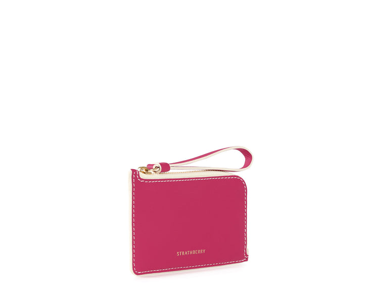 Princes Street Purse - Raspberry/Vanilla