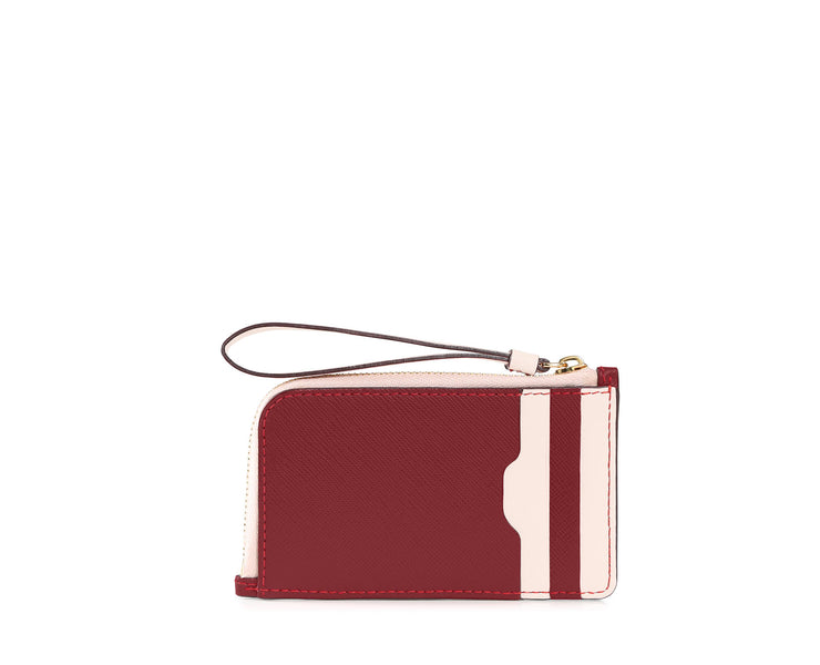 Princes St Purse - Claret/Soft Pink