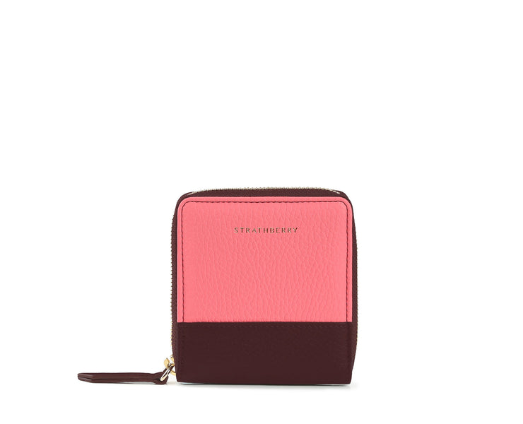 Rose Street Wallet - Burgundy/Lollipop