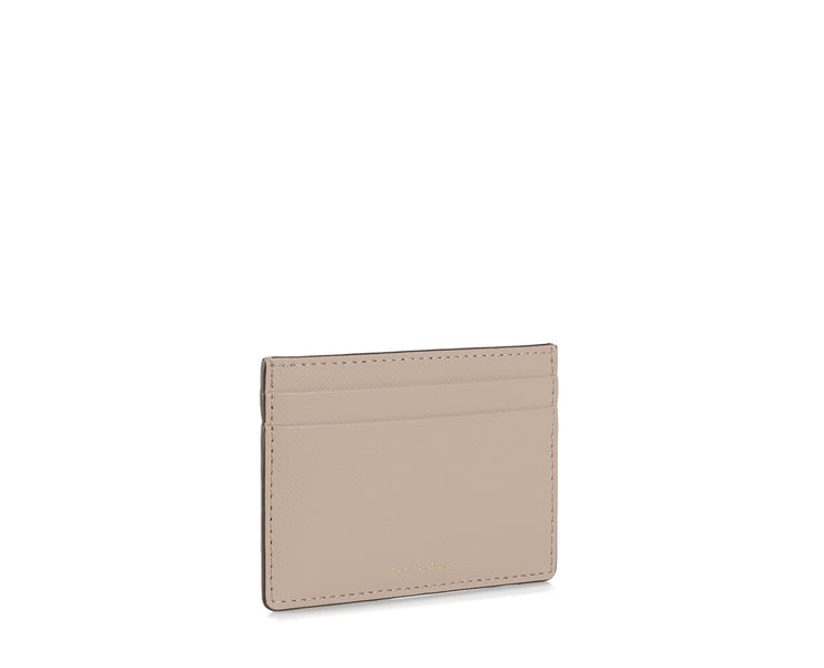 Cardholder - Crosshatch Leather Cappuccino