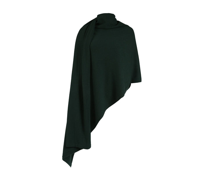 Cashmere Travel Wrap Set - Bottle Green