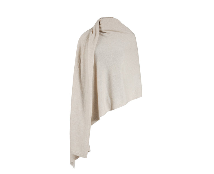 Cashmere Travel Wrap Set - Latte