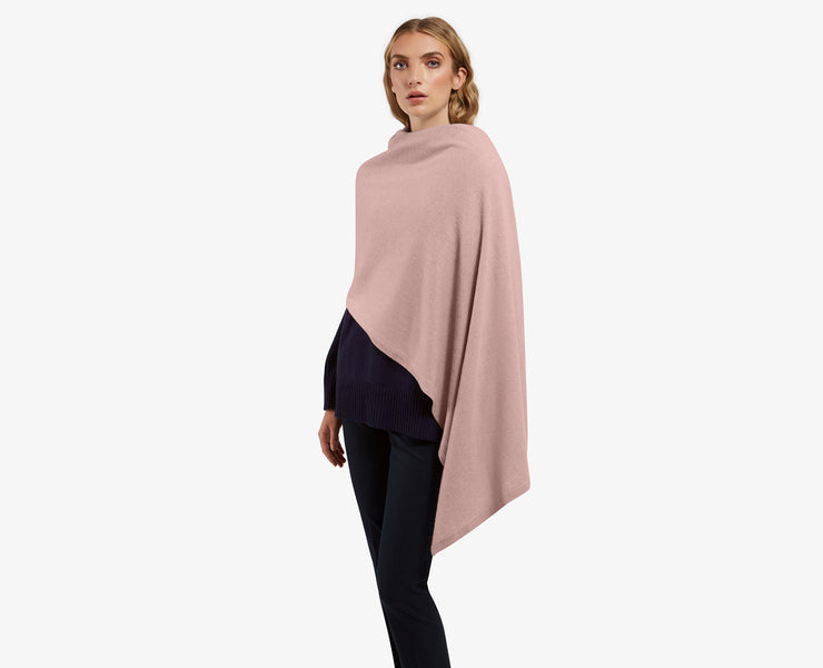 Cashmere Travel Wrap Set - Pink
