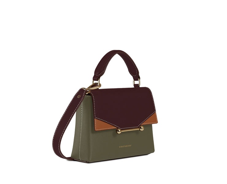 Trinity Mini - Forest/Burgundy/Tan