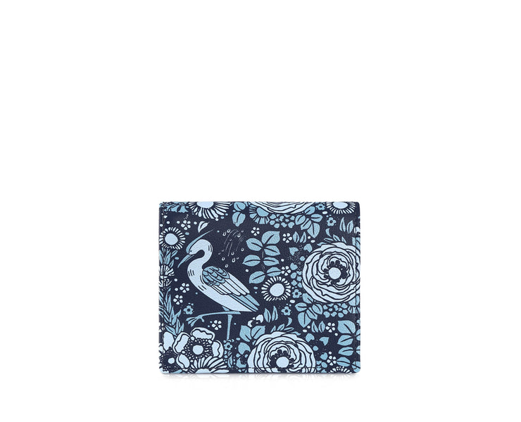 Walker Street Wallet - Loch Print Navy