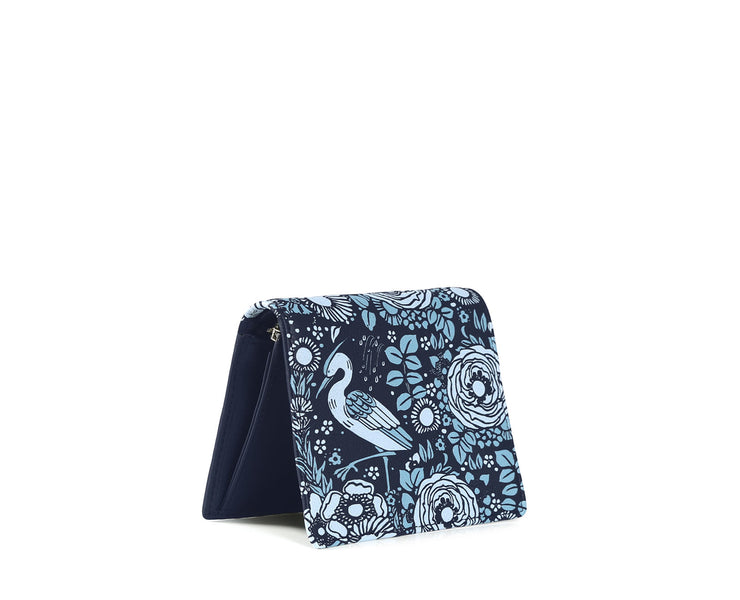 Walker Street Wallet - Loch Print Navy