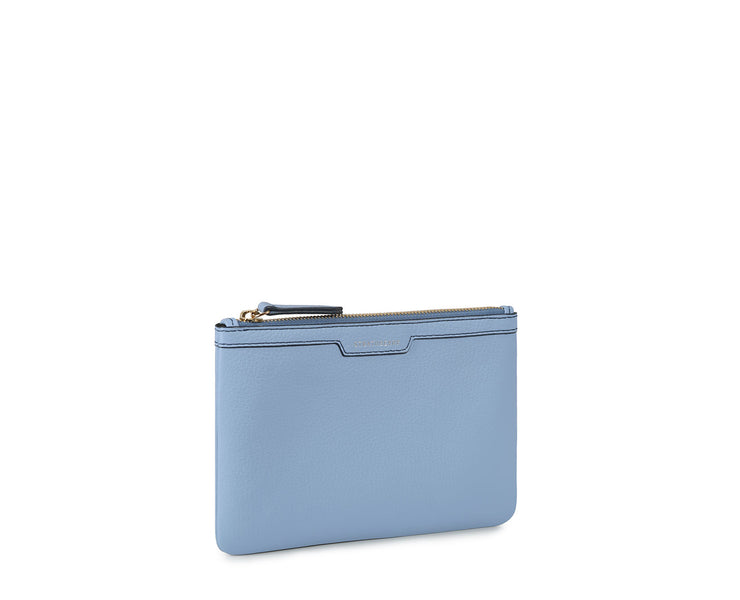 Zipped Pouch - Cornflower Blue