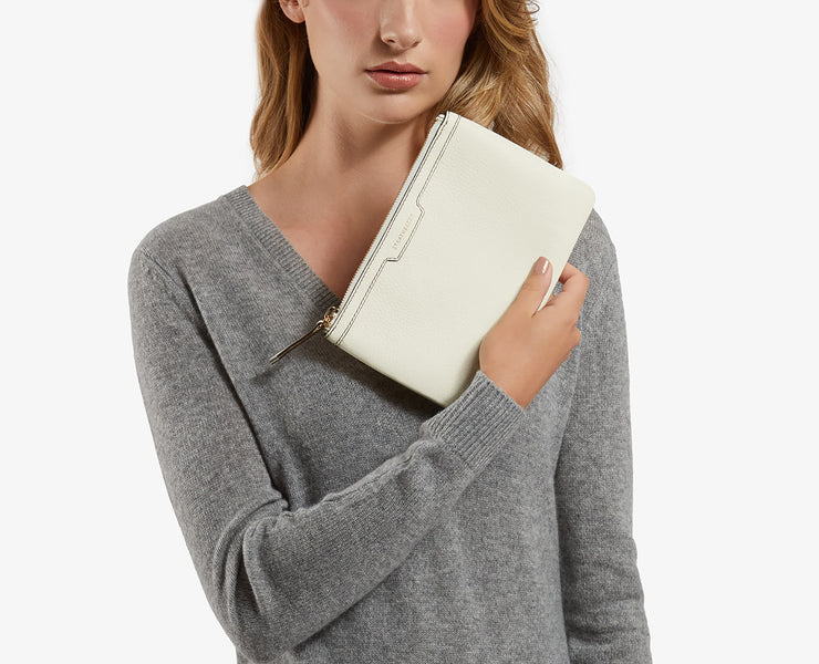 Zipped Pouch - Vanilla