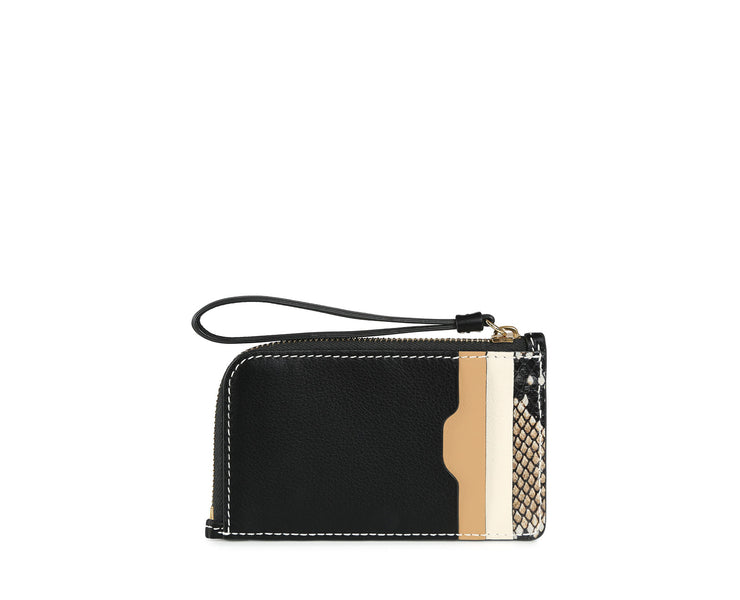 Princes Street Purse - Black/Vanilla/Latte/Desert
